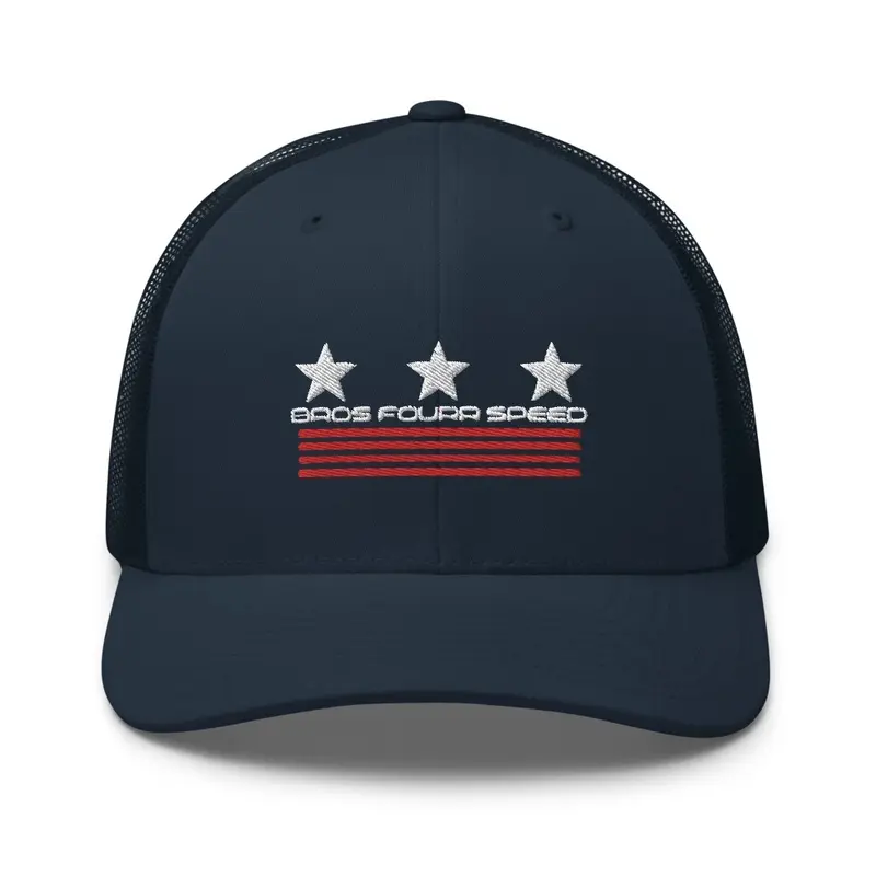 Bros FOURR Speed Stars And Stripes Hat